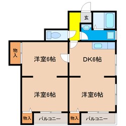 アイレス鈴蘭台１号館の物件間取画像